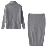 Women’s Slim Skirt Two-Piece Tracksuit Set