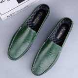 Genuine Cow Leather Driving Loafers