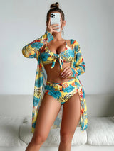 2-Piece and Cover-Up Swimwear Set