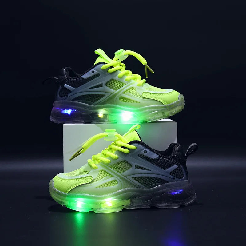 High-Quality LED Light Court Sneakers