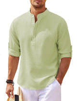 Men’s Casual Solid Shirt