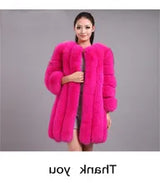 Women’s Faux Fur Long Jacket