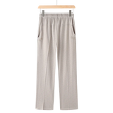 Women’s Embroidered Straight-Leg Pants