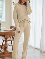 Long-Sleeve 2-Piece Thick Warm Set