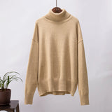 Women’s High Turtleneck Knitted Sweater