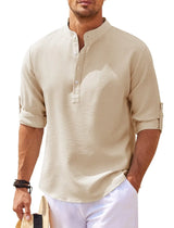Men’s Casual Solid Shirt