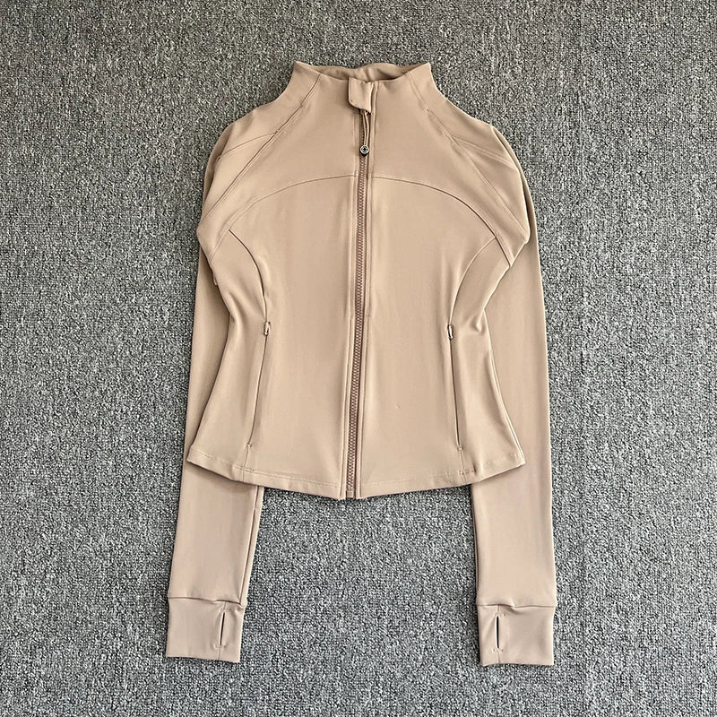 Lightweight Zip-Up Yoga Jacket