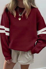 Women’s Oversized Crewneck Varsity Sweatshirt
