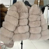 Women’s Faux Fur Long Jacket
