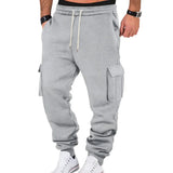 Men's Casual Work Pants with Multiple Pockets for winter season