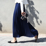 Women's Casual A-Line Maxi Skirt