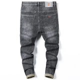 Men's Baggy Paint-Printed Jeans