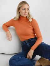 Basic Turtleneck Knitted Sweater
