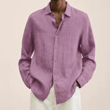 Men’s Long Sleeve Linen Shirt
