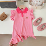 Sleeveless Ruffle Dress for Baby Girls