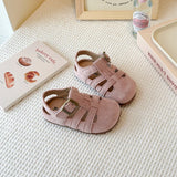 Kids’ Suede Slip-On Summer Sandals