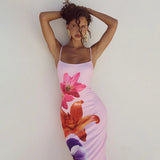 Women's Slim Sleeveless Maxi Dress