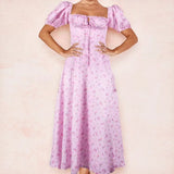 Floral Split Dress