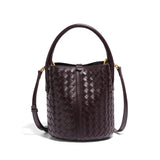 High-Quality Hand-Woven Bucket Bag for Women