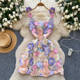 Women’s Floral Mini Bodycon Dress