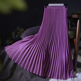 Women's Casual A-Line Maxi Skirt