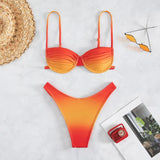 Women's High-Waist 2-Piece Bikini