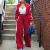 Women’s Long-Sleeve Zipper Tracksuit