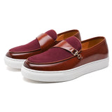 Men's Office Flats with Anti-Slip Comfort