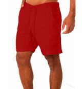 Breathable Thin Linen Cargo Shorts
