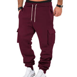 Men's Casual Work Pants with Multiple Pockets for winter season