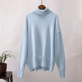 Women’s High Turtleneck Knitted Sweater