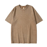 Plus Size Unisex Vintage Cotton T-Shirt