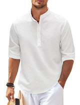 Men’s Casual Solid Shirt