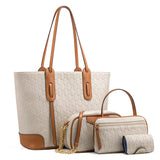 Women's Trendy PU Tote Bag