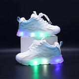 High-Quality LED Light Court Sneakers