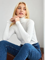 Basic Turtleneck Knitted Sweater