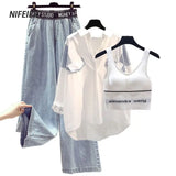 Women's Loose Three Piece Suit