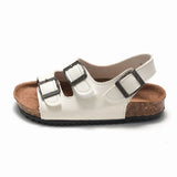 Unisex Kids' Cork Beach Sandals