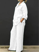 Casual Urban Plus Size Two-Piece Set