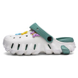Clogs Shoes With Cartoon Charms