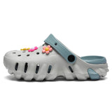 Clogs Shoes With Cartoon Charms