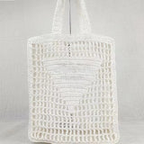 Women’s Straw Tote Bag with Shoulder Straps