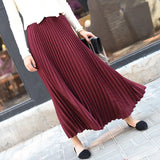Women's Casual A-Line Maxi Skirt