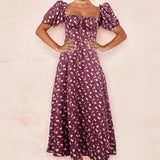 Floral Split Dress