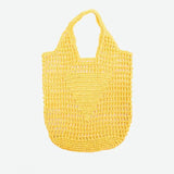 Women’s Straw Tote Bag with Shoulder Straps