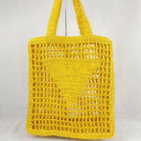 Women’s Straw Tote Bag with Shoulder Straps